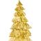 9.5" Metallic Woodland Layered Decoration Christmas Tree